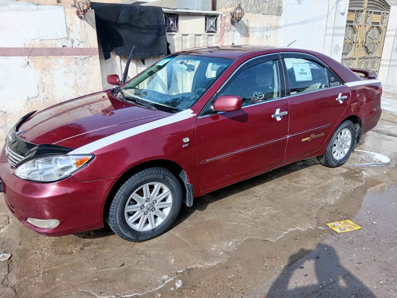 موديل:2003
لون:احمر
مصبوغه :عام  &جماليه
السياره: خليجي 
تخم تاير جديد 
منضومه زنون جديده
منضومه تبريد كله جديده 
مسجل شاشه
رقم دولي باسمي
بيه تنقيص شي بصيط بس بدون تبخير ولادخان 
كهربائيات شغاله كله سياره مابيه نقص برغي  
سنويه جديده +هزه جديد
السعر(((86)))وبيه مجال
رقم الهاتف((***********))
