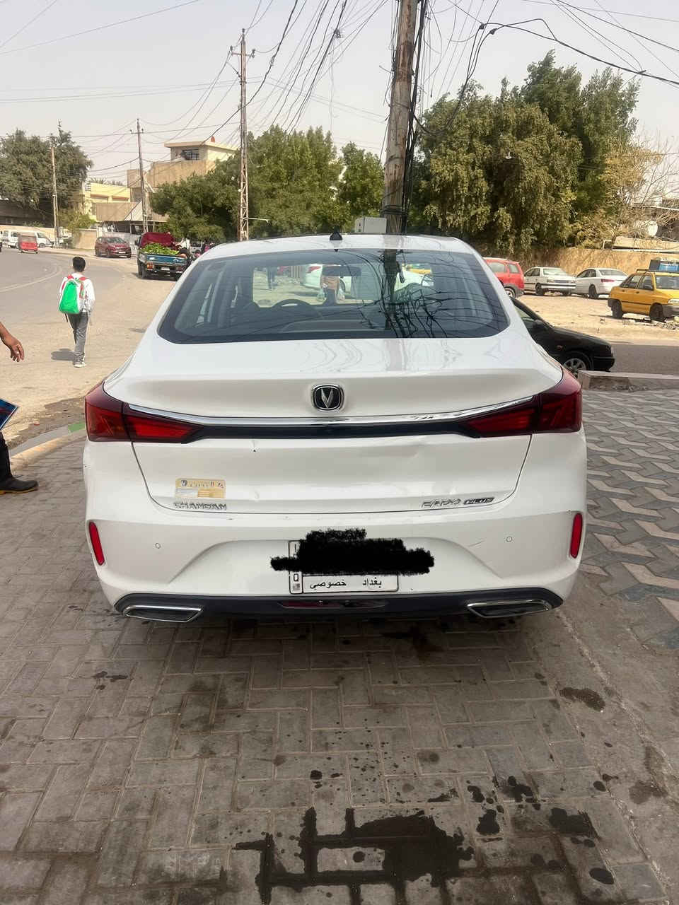 يا الله … السلام عليكم 

تشانجان ايدو بلاس 2022 اس  فول مواصفات 
بصمة - شاشه - سلايد روف - مري شفط - حساسات وكامرات ٣٦٠ درجة - رادار وتصوير امامي منها وبيها - كشنات جلد تبريد وتدفى وكهربائيات  -  كير ومحرك وتبريد مكفول شركة - صدر جديد بس مشط ستيرن تحتاج بي طكة خفيفه 

السياره بيها ضربه بالجاملغ الخلفي جهه الصدر وموضح بالصور 

السياره خير من الله كامله مكمله

السعر 110$ … شده و ١٠ اوراق وبيها مجال بسيط 

الرقم : ***********
