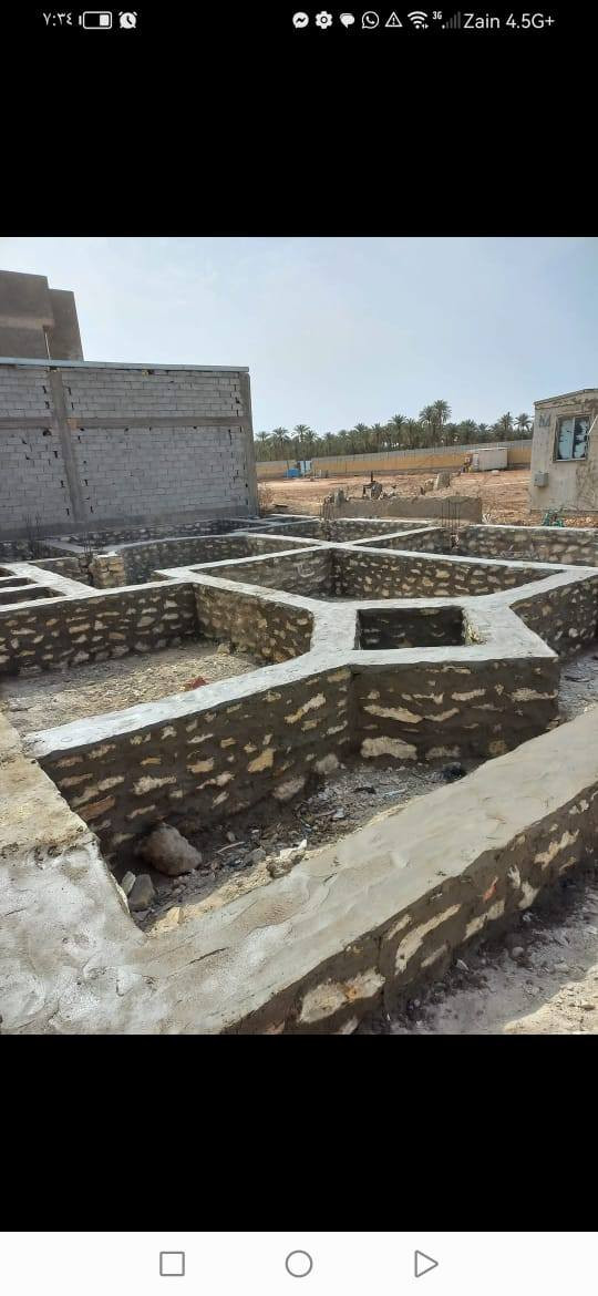 شغل بناء حجر الأساس تكحيل جهتين حسب الطلب شغل مواد عمل وترهم بس عمل وشغلنه على الشرط الاتصال على الرقم *********** واتساب ما سنجر
