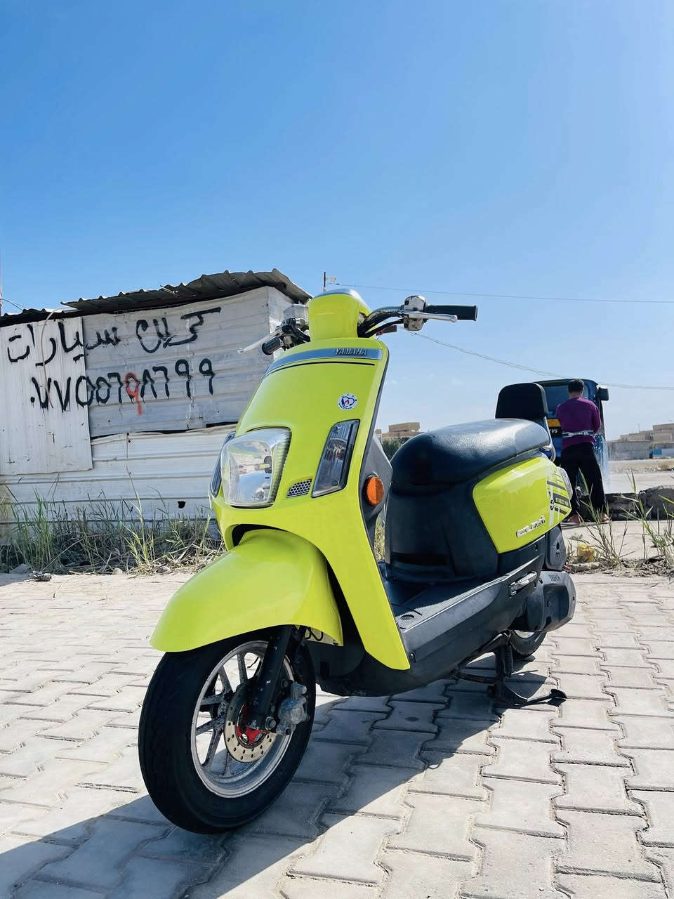 سلام عليكم دراجه بوليس مصطره كامله اي نقص مابيه ويل اصلي كفر اصلي تجوه اصليه دراجه ما صاله هواي من نازله من رمبه اي نقص بكد شعره مبيهه سعر 1300 بيهه مجال شي بصيط ***********
