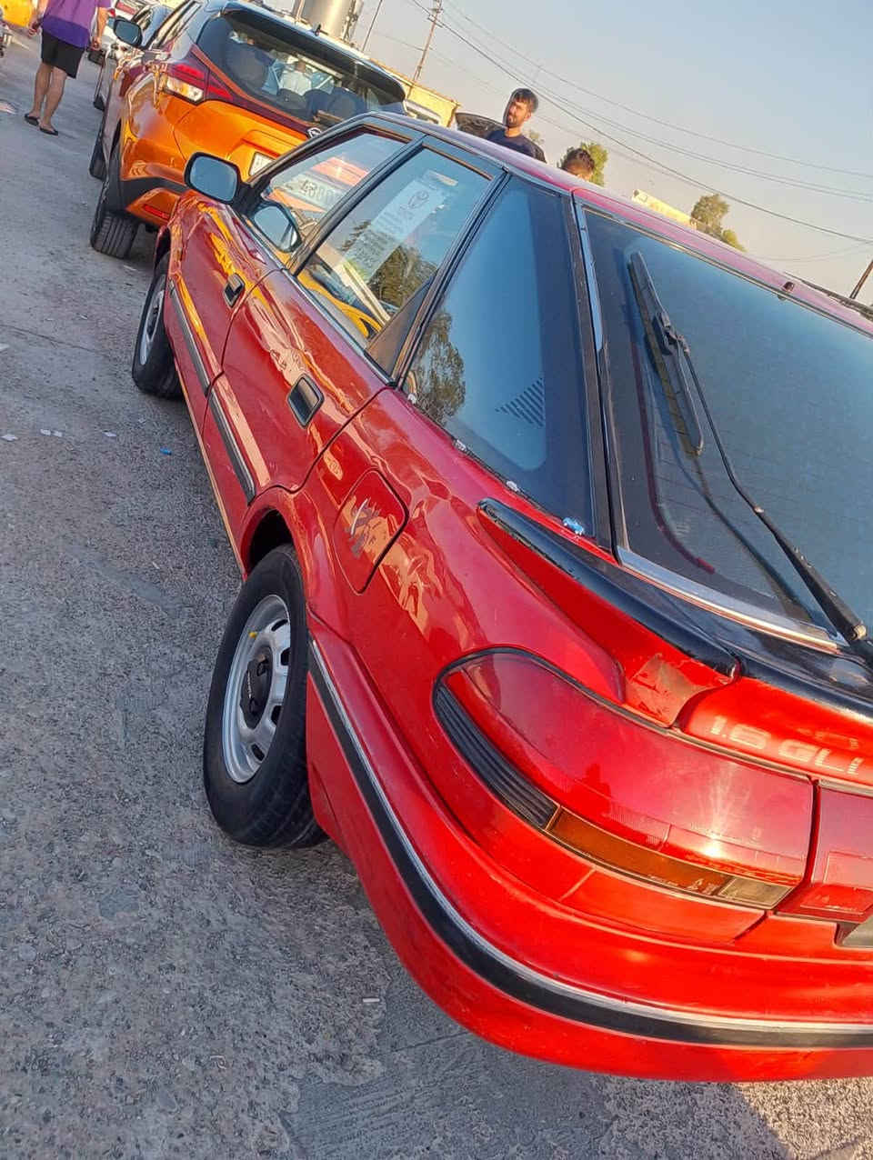 للبيع كورلا بلادي موديل 92 كير اوتو سنويه منتهيه صار سنتين دفتر بانزين بيه بدون حادث سياره بلادي سعره 38 وبيه مجال بسيط عنوان كركوك 

‭***********‬

