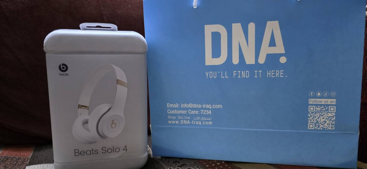 #لمن_يبحث سماعات شركة بيتس اوديوا الاصليه / ضمان عام كامل 50 ساعه تشغيل متواصل  تقنية تتبع حركة الرأس صوت محيطي دولبي ااوتمس/ عزل تام ولا ينصح بأرتدائها على الطرقات العامه حسب ما مكتوب / اكيد اليعرفه يعرف قيمته  مكاني بغداد 
#للمهتمين فقط


**إذا كنت صاحب هذا الإعلان وتريد حذفه لأي سبب، رجاءا أرسل رسالة إلى الدعم الفني**