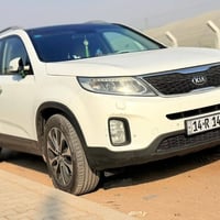 كيا سورنتو خليجي  اعلى مواصفات 1/1  الموديل 2014 رقم البصرة  بأسمي تحو...