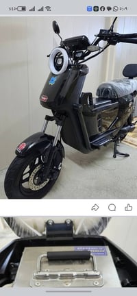 دراجة جديدة جدا بعدها أخت الزيرو ملف ١٥٠٠ بطارية ليثيوم  السعر ٥٥٠ ألف...