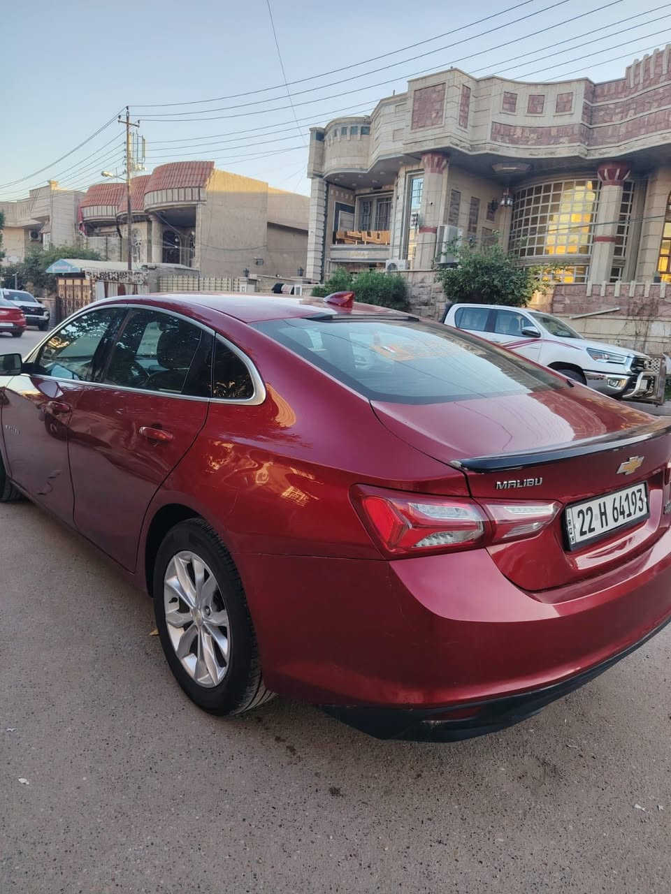 ماليبو للبيع موديل ٢٠١٩ وارد امريكي بدون حادث كلين فقط سرقه دعاميه وبكلايتات وصور امريكا مرفقه بالمنشور وهنا بل عراق هم مكفوله كلين لاصبغ ولاتبديل ولا بوارد سياره جديده لوك رقم اربيل بسمي هزه وسنويه جدد محرك وكير كفاله تخم تاير جديد تبريد ثلج تحويل ثاني يوم السعر ١٠٧ مكاني بغداد البلديات ***********
