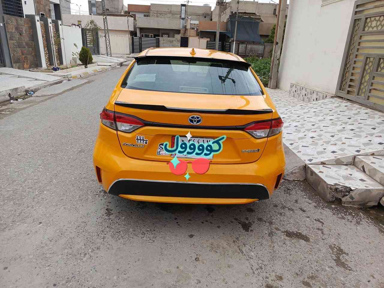 سلام عليكم اخواني 
كورولا هايبرد للبيع موديل 20 
بغداد بسمي شرط التحويل والوكالة 
دفتر بانزين بيه 
السعر 135وبيه مجال مراوس يرهم 
الاتصال بالرقم ***********
