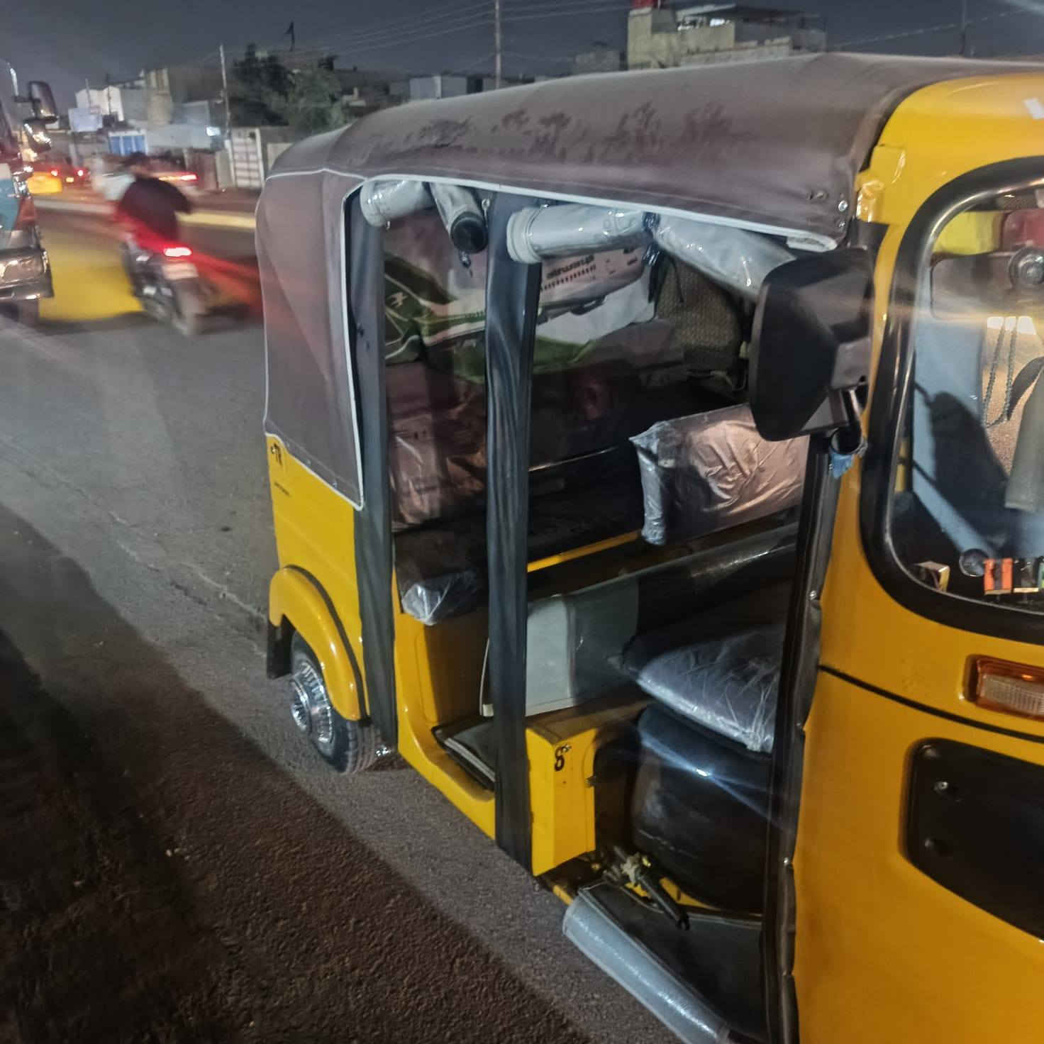 سلام عليكم تكتك موديل 2019 شهر 12 
مكينه خير من الله تكتك كبل لشارع كهربائيات كله شغاله تخم تايرات سفريات جدد مكان بغداد فلكة حي نصرر الاستفسار على رقم 
***********
متواجد خاص..
