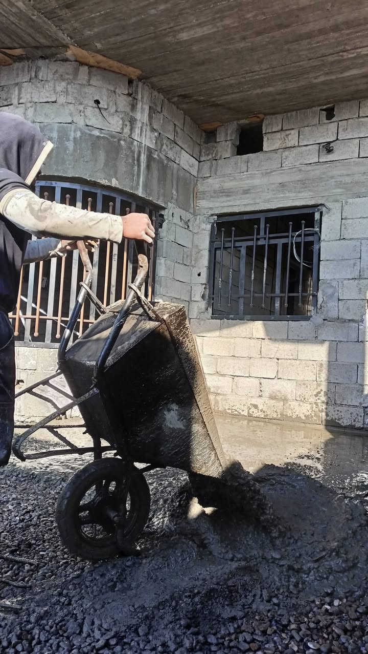 السلام عليكم
صب ارضيات 
صب لاش وصب ناعم وتسليح وتسفيط اساسات 
***********
