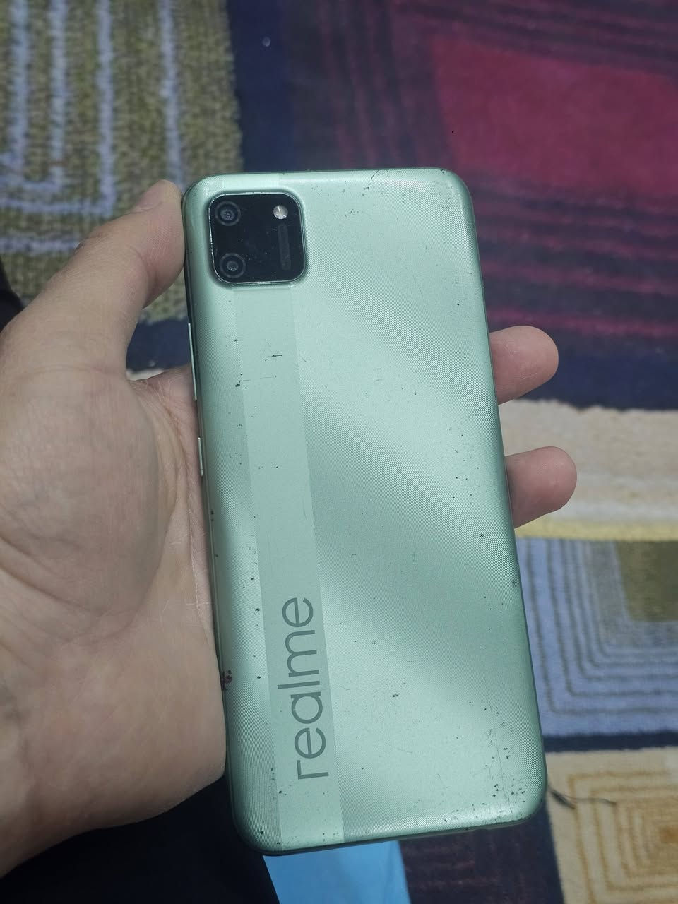 ريلمي C11
ذاكره 64
مكاني بغداد الرحمانيه
السعر ٥٠ الف قفل
الجهاز مكفول من اي عطل
***********
