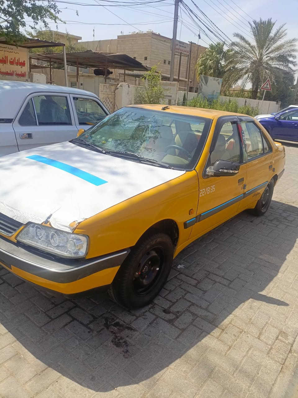 سلام عليكم للبيع بيجو 16 بسمنه مكاني بغداد وجاهز وبدون نقص الاستفسار على الرقم‏‪***********
