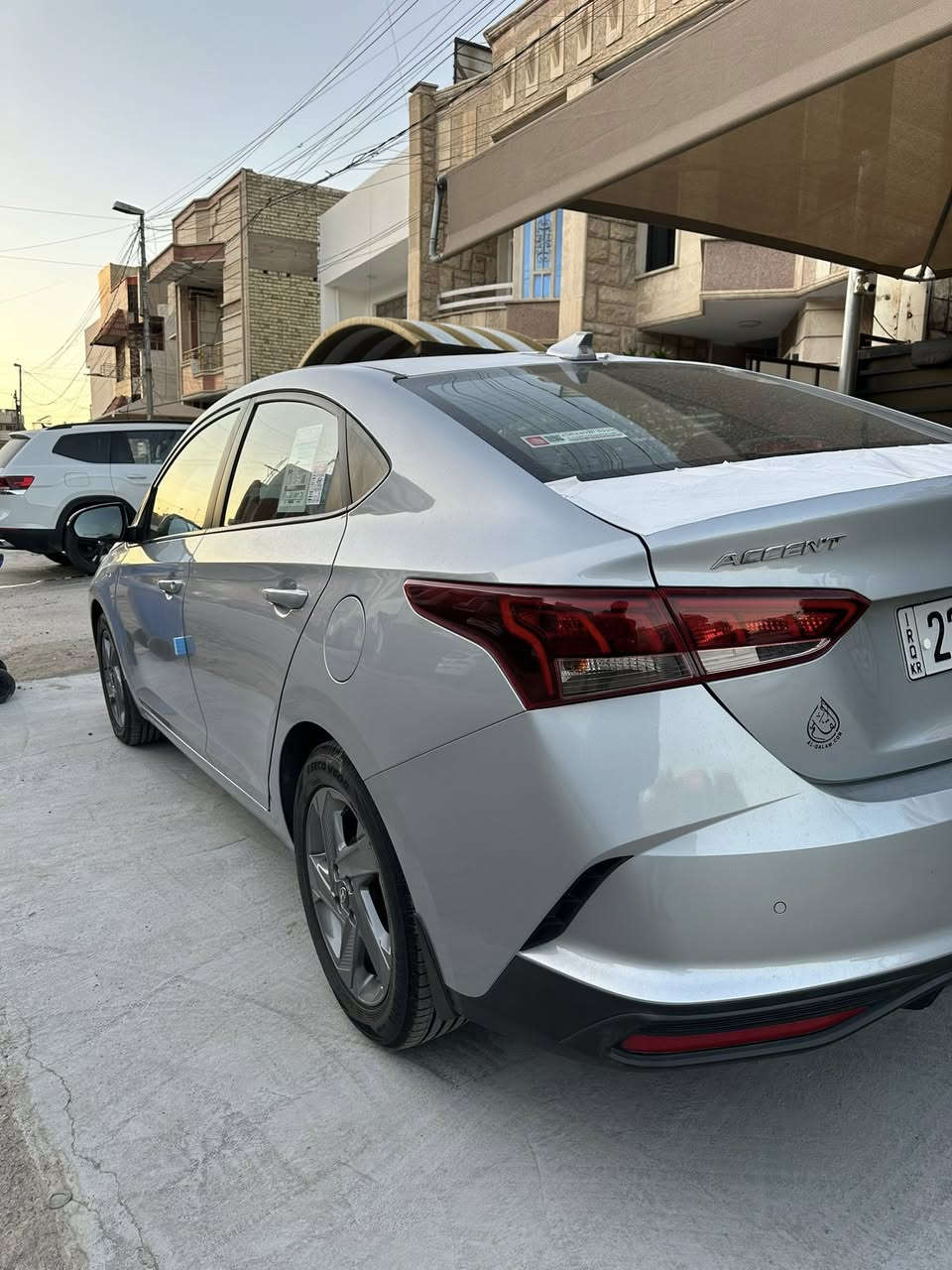 ‏سلام عليكم أكسنت 2023 خليجي رقم أربيل مكفوله ‏كفالة هامة اللون سلفر￼ تخم تاير جديد Sear منازل العنوان شارع فلسطين استفسار أكثر ***********
