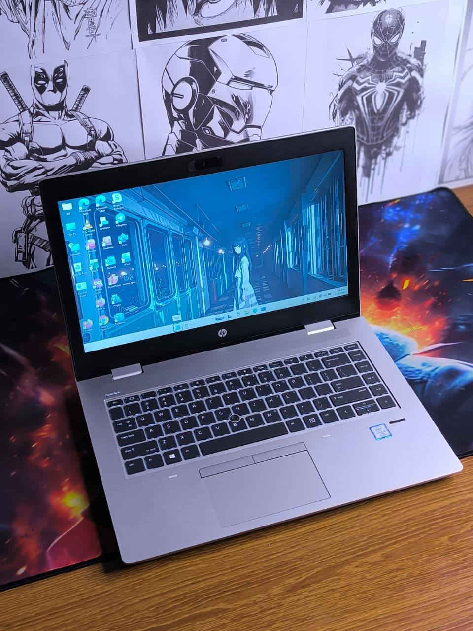 لابتوب HP PROBOOK 640 G4
مناسب للأعمال المكتبية والإدارية اليومية.
💼 جيد للمحاسبة وإدارة الأعمال والعمل عن بُعد والاجتماعات.
👨‍💻 مناسب للبرمجة الخفيفة وتصميم الصور البسيط، لكنه ليس للألعاب الحديثة.
اجبي بروبوك 640 جي4
HP PROBOOK 640 G4

معالج كوراي فايف 
الجيل السابع فئة U

رام 8 کیکا ددر4 
هارد  256 كيكا سسد 
حجم 14 انج
كيبورد ستيكر عربي انكليزي 

السعر: 300 الف
يوجد توصيل


**إذا كنت صاحب هذا الإعلان وتريد حذفه لأي سبب، رجاءا أرسل رسالة إلى الدعم الفني**