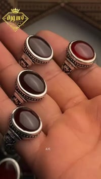 خواتم عقيق يماني صياغه يدوي شغل خاص vip فضه عيار 950 السعر على خاص 078...