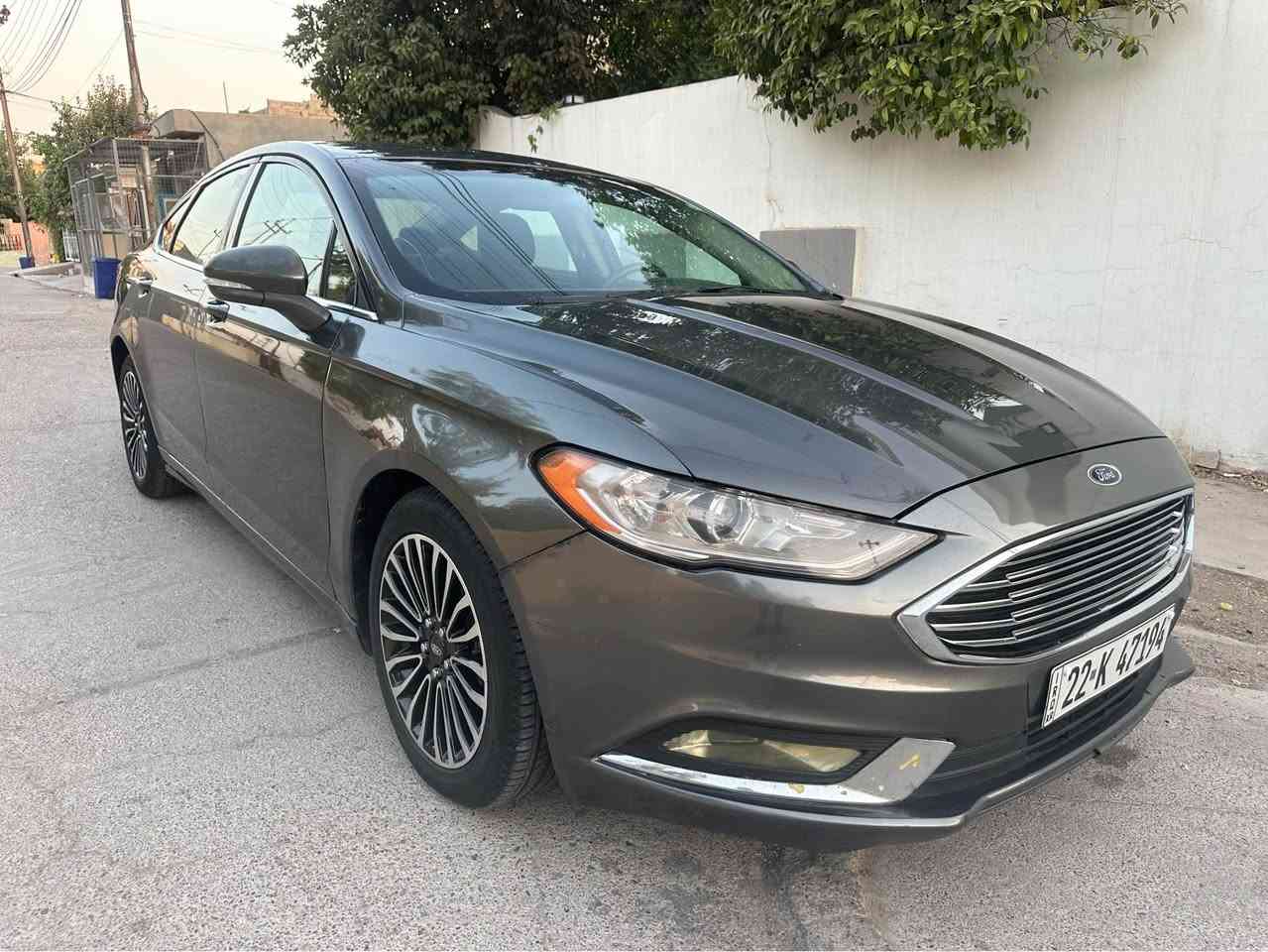 فورد فيوجن موديل 2017 مواصفات SE لون نفطي حجم محرك 2.5 بدون تيربو   المرغوب كير محرك مكفول شرط لا صرف ولا بخار موصفات السيارة معروفه مثل 
تشغيل بصمه
كير ماوس 
تحديد سرعة 
هندبريك بصمه
بكلايت ليد 
لايتات زينون
شاشه بلوتوث تبريد لمس 
سياره جاهزه تبريد شغال تايرات جديد كهربائيات كامل بدون نواقص سنويه جديد دفتر بانزين بي شرط تحويل ظرر السياره 5 قطع صبغ سياره كولش حلوه سياره شبر تعديل بارد مابي شرط بدون دواخل بدون شاصي بجم كبس كول عل بلادي  صندوك كبس سياره ماشي 140مايل حقيقي سيارة جديد مكان السياره كركوك سعرالبيع (98$) بي مجال 
*********** 
*********** كركوك, العراق
