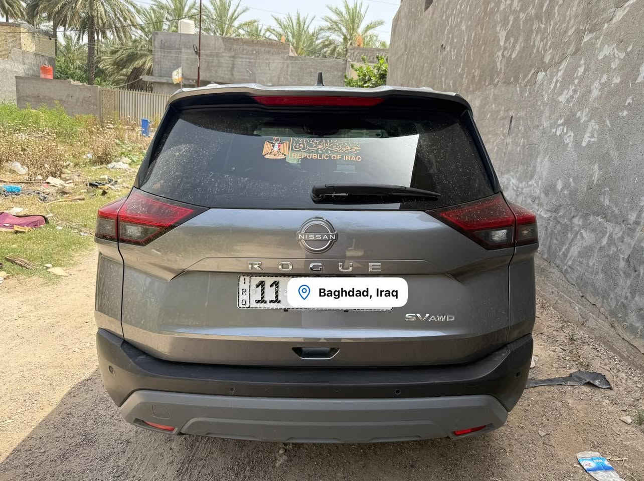 نيسان روج ٢٣ للبيع
نيسان روج ٢٣ SV AWD  وارد امريكي 
محرك 1.5T تيربو - 3  سلندر 
ماشية 26672 ميل
بصمة دخول ذكي 
فتحة سقف بنوراما 
صندوق كهرباء
كرسي السائق كهربائي
تبريد قطعتين فوول
كراسي تدفئة 
ستيرن تدفئة
رادار امامي خلفي 
حساسات خلفية
تحديد مسار + تثبيت سرعة
اشاير بالمري
رقم بغداد تحويل ثاني يوم
السيارة صارلها ١١ شهر من جايبها من امريكا  
وصور الحادث والكارفاكس موجودة

رايدها ١٥٠ وبيها مجال 
الهاتف : ***********
