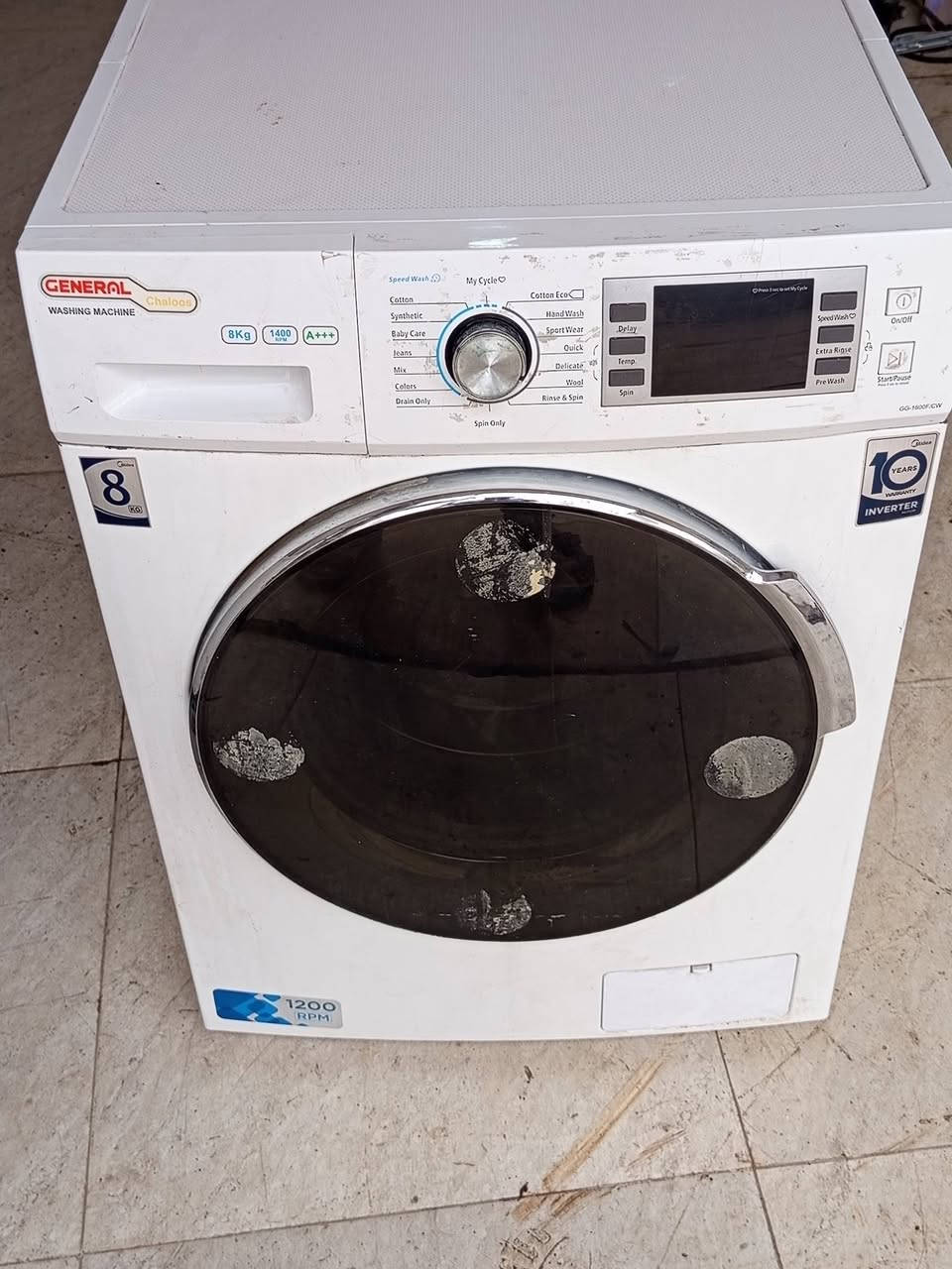 غساله للبيع اوتوماتيك 8 كيلو السعر 120 مكان كركوك حي العسكري رقم الهاتف ***********
