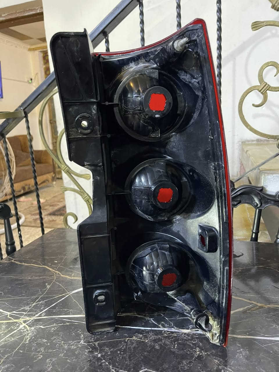 ماصدات جسمي مستعمل اصلي الزوج ب 75 

بك لايت خلفي اصلي مستعمل الزوج ب 50 جهه وره السابق بيهه كسر 

 مكان بغداد ***********
