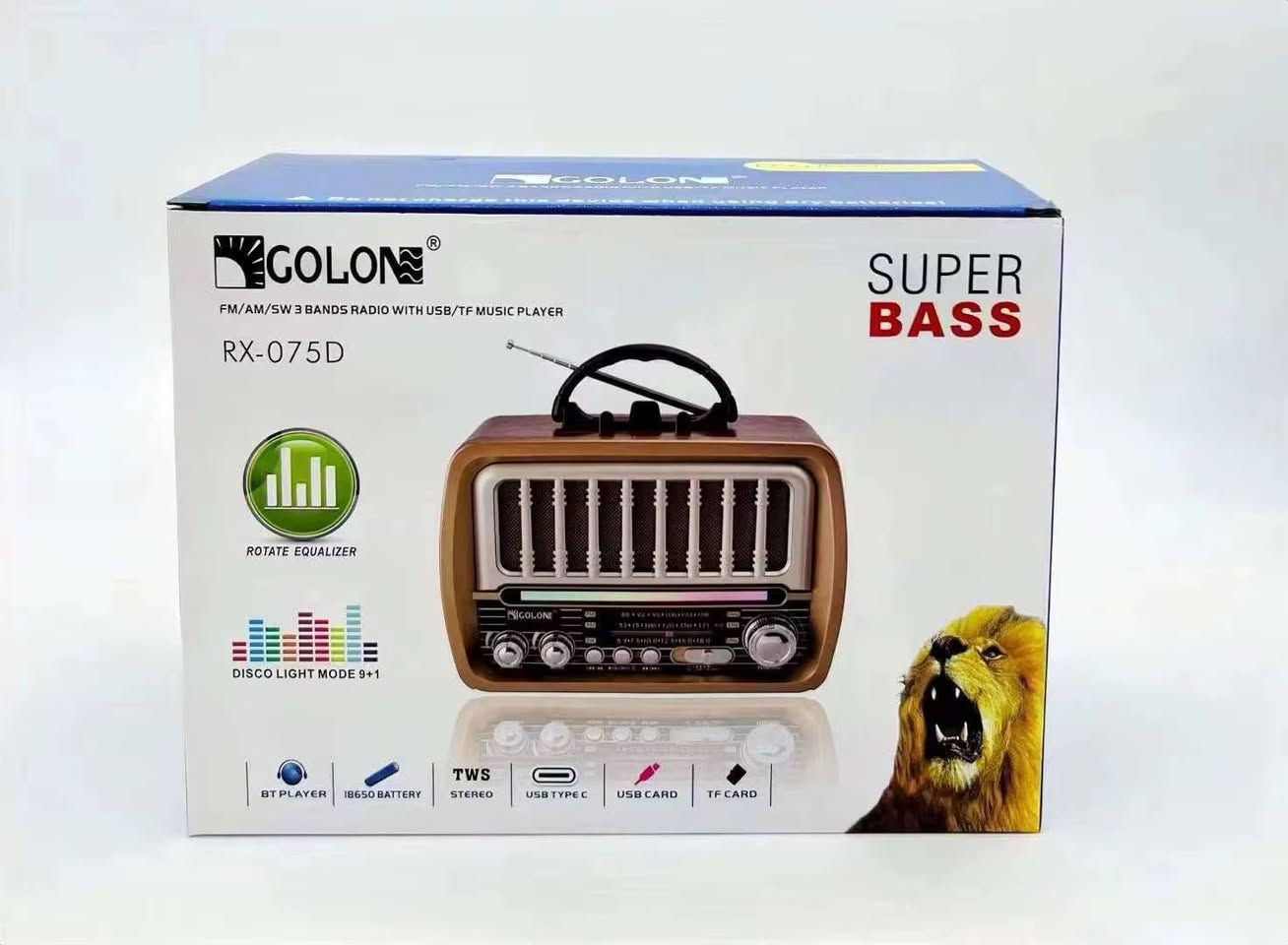 🟥راديو كلاسيكي خشبي شحن ببطارية ليثيوم يدعم شحن تايبسي مع وجود لوح طاقة شمسية واضائة و بلوتوث وتشغل موسيقى موجات (FM,AM,SW) نوعية كلش زينه وعلفحص 🔥🔥🔥


**إذا كنت صاحب هذا الإعلان وتريد حذفه لأي سبب، رجاءا أرسل رسالة إلى الدعم الفني**