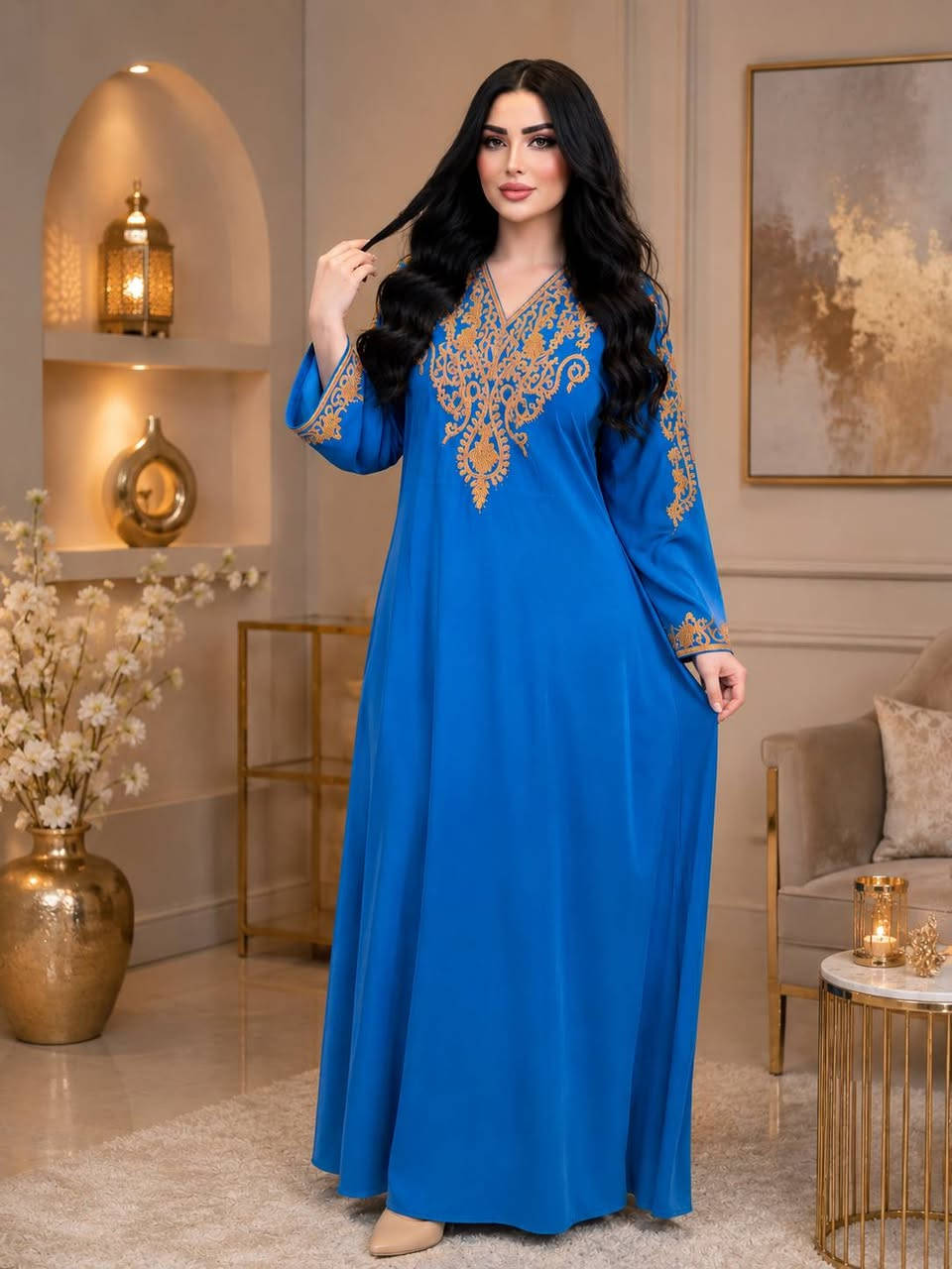 #السعر15
#دشداشه_نسائية👗#كشميرمطاط تطريز+حزام  قياس L/XL/2XL/3XL 

#توصيل_فقط الحجزواتساب ***********
يوجدتوصيل  بغداد 5 محافظات7 محل_دشداشة
