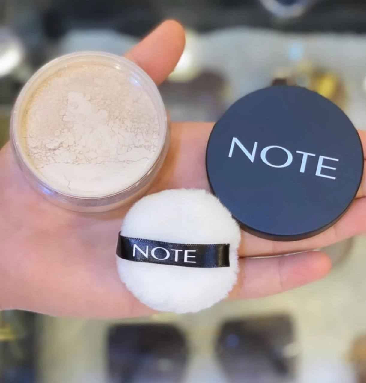 ✨NOTE LOOSE POWDER✨

لوس باودر نوت الأصلي 💯 
✔️ يثبت المكياج  
✔️ يخفي الخطوط الرفيعة
✔️ يخفي الحبوب وآثارها  
✔️ خفيف على البشرة  
✔️ ملمس مطفي غير لامع يدوم طويلاً  
✔️ يوحد لون البشرة 
✔️ مناسب لجميع أنواع البشرة

السعر ٧ الرمادي, الأنبار


**إذا كنت صاحب هذا الإعلان وتريد حذفه لأي سبب، رجاءا أرسل رسالة إلى الدعم الفني**