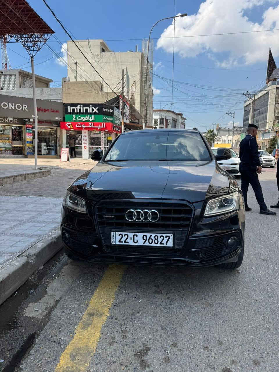 للبيع  اودي Q5 s_line 2017 فول فول 1/1

كفاله عامة من ضرر وصبغ والتعديل  والكير والمحرك

وضع شركة ماشية 80 
 حساسات 
ردارات 
كشن كهرب 
تشغيل عن بعد بصمة
دشبول طيارة احمر 
تحكات فول اوبشن 
انارة داخلية 
صندوق شفط 
كشن حار بارد 
ستيرن هيتر 
نقطه عمياء 
بانوراما  طكتين 
وبعد ومواصفات هواي ……
مكان موصل
السيارة جااااهزة من كلشي   دينار مابيها مصرف
السعر 155  وبيها مجال   
***********
