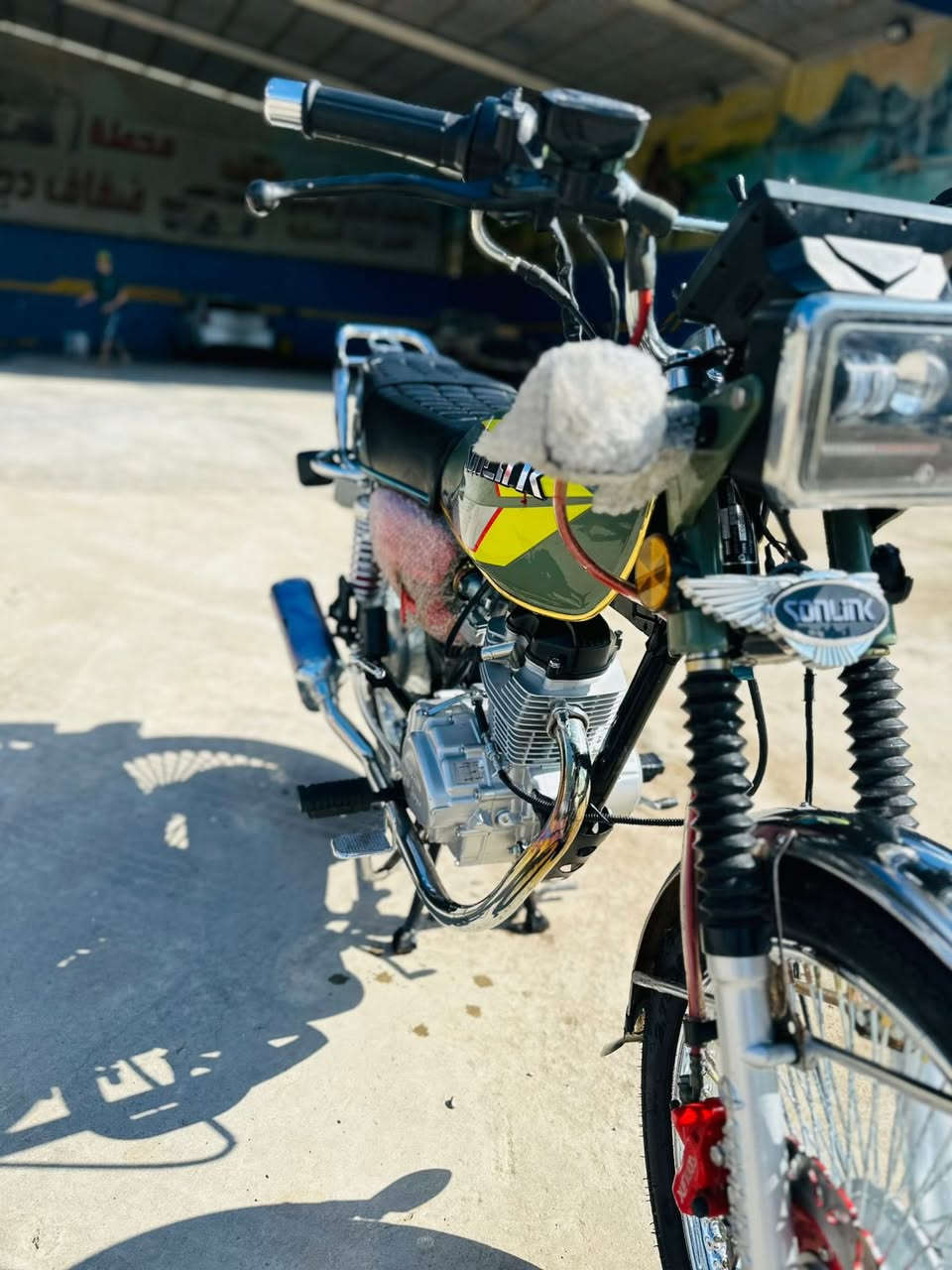 سلام عليكم تايكر لبيع موديل ٢٥ دراجه كفاله عدا الدشبول مكسور ماشيه ٦٠٠ السعر ٧٥٠وبيهة مجال العنوان ديالى ناحيه جديدة الشط


**إذا كنت صاحب هذا الإعلان وتريد حذفه لأي سبب، رجاءا أرسل رسالة إلى الدعم الفني**