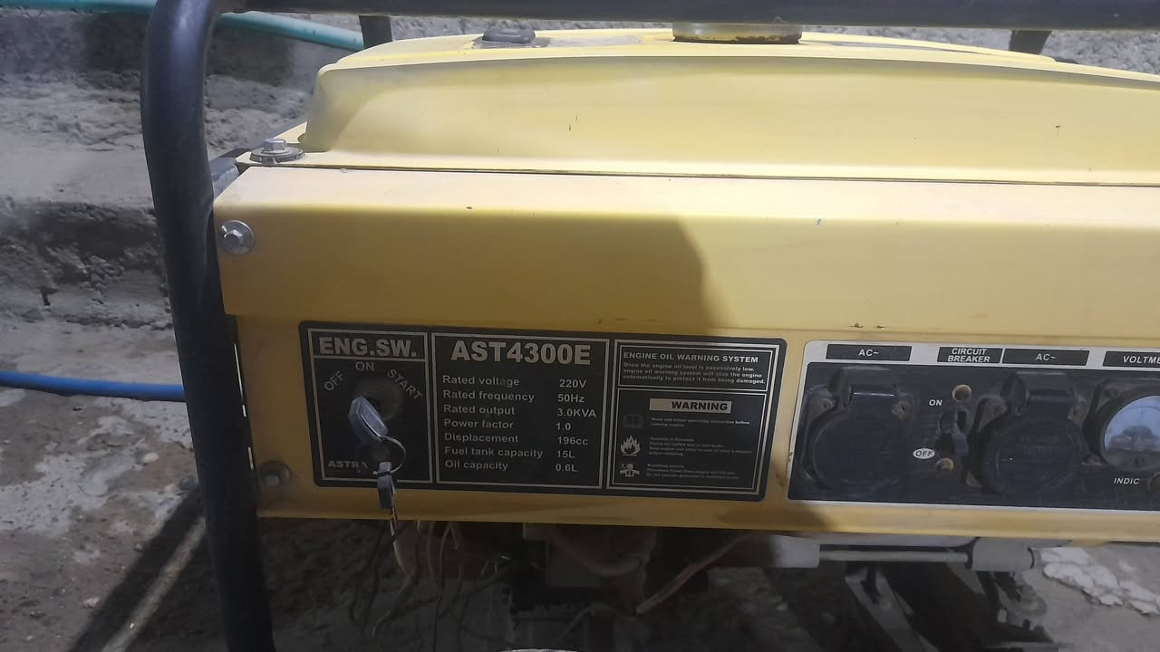 مولد ٣كيفي للبيع السعر ١٢٥وبيهة مجال المكان بغداد
