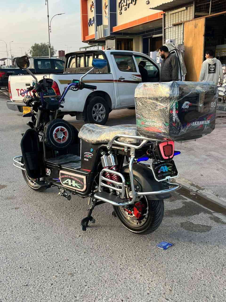 للبيع جبلي اخوين2026
6بطاريات ونلي 32امبير فول و ع الفحص
تايرات حجم عريض 
اشاير لد باليدات مال البريك
ستيرن ملون
سرعه 130✈️
بلوجكترات ملون
ويل رياضي
جهاز إنذار
تشغيل عن بعد
استخدام اقل من شهر
العنوان: فلوجة_ناحية الصقلاوية
السعر785وبي مجال بسيط
للإستفسار 
***********
شراي خاص ماجاوب ع التعليقات
