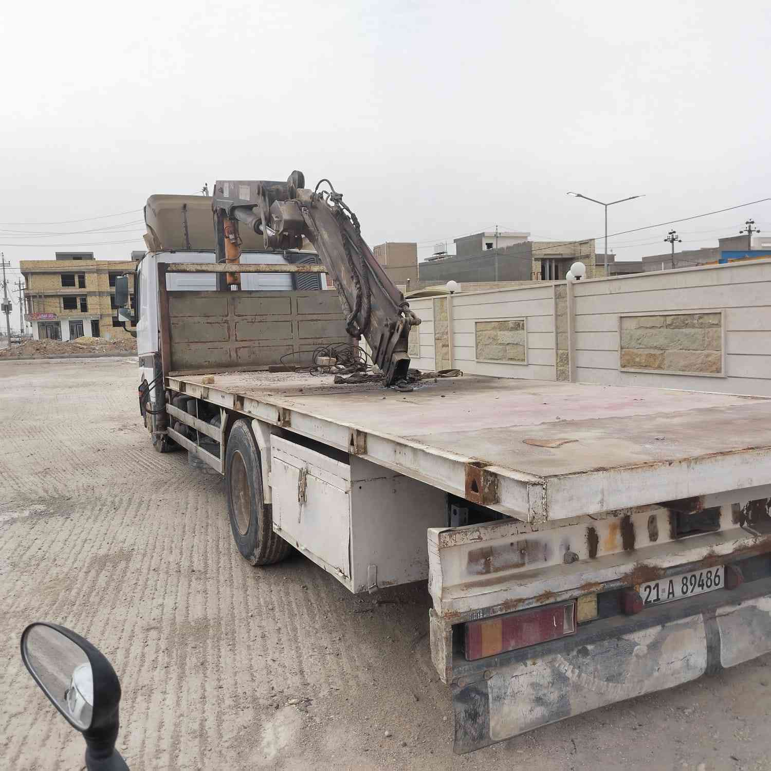 السلام عليكم 
أكتروس كرين 5طن رقم سليمانيه دولي بأسمي مكاني واسط الكوت السعر 250$ للاتصال ***********
مكلف للنشر راعيها ماعندة فيس
