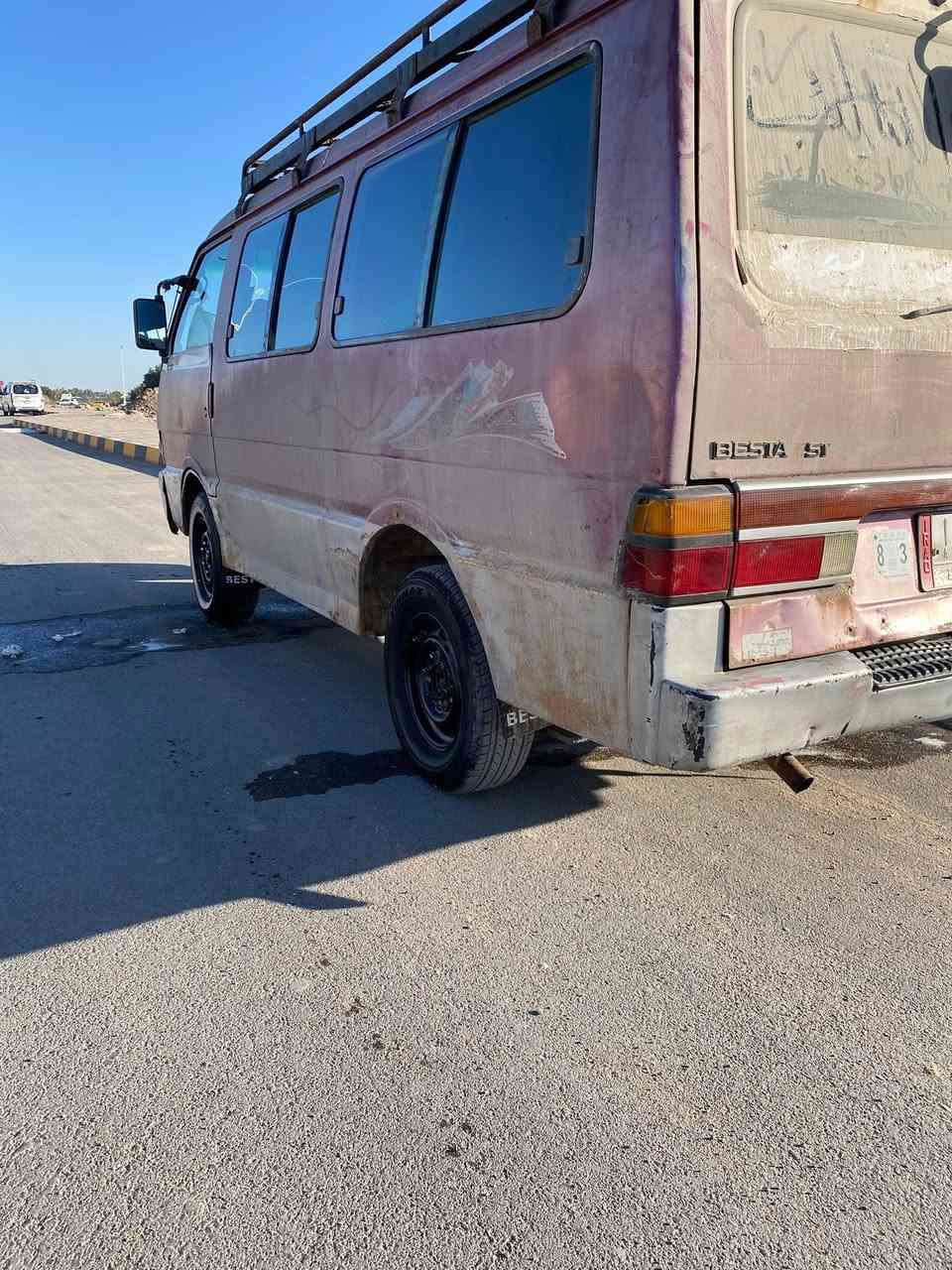 سلام عليكم كيا بستا للبيع او مراوس مكينه وكير واكسن كفاله وكاله عامه ام الباركود موديل 95حداديه جديده تخم تاير جديد باتري ودينمو جديد عوزهه ترتيب السياره السعر 32وبيه مجال لشراي للأتصال ***********مكاني ناصريه مركز
