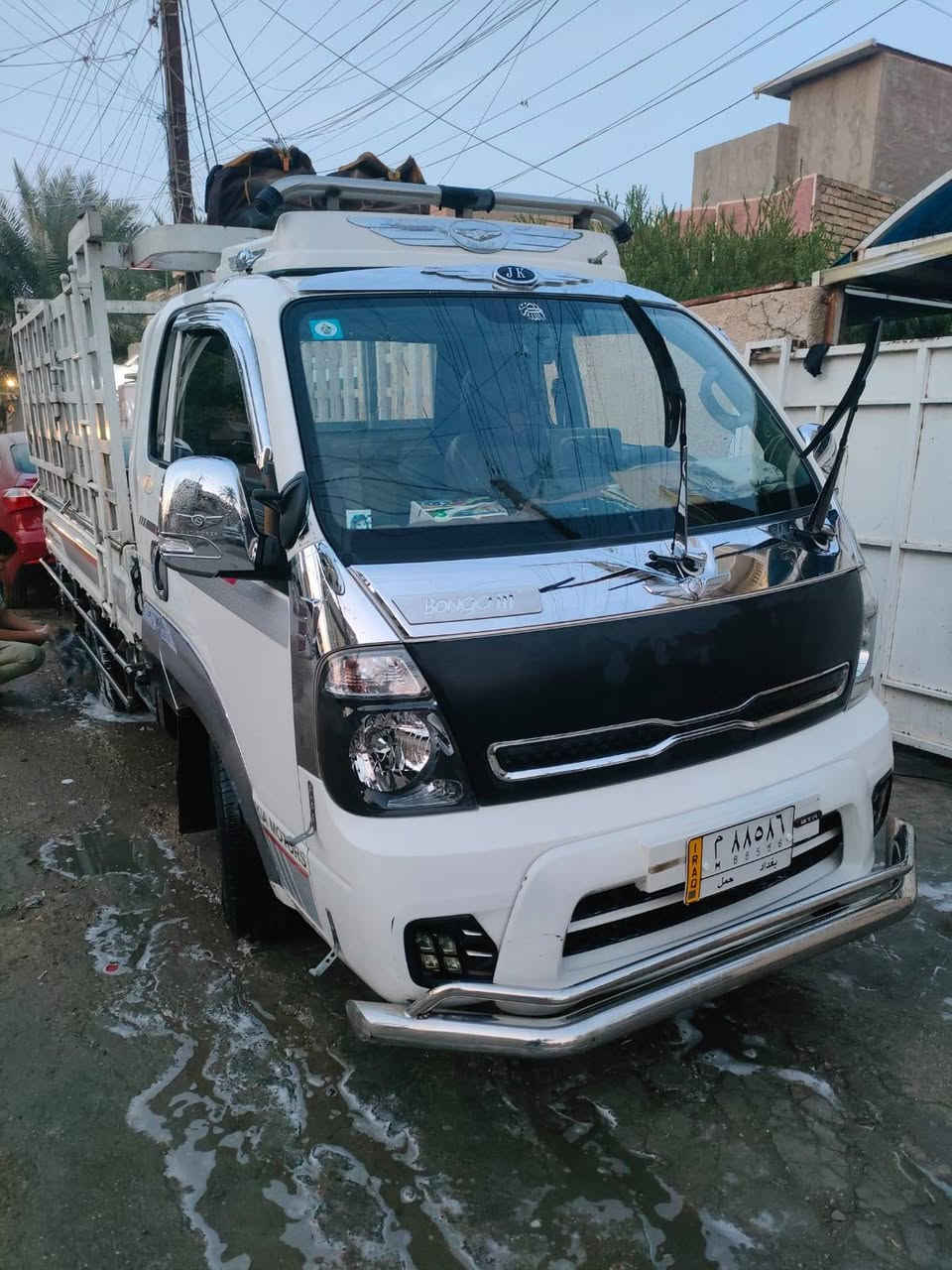 بنكو 2700 نثيه
السياره موديل 2020 ماشيه113 الف 

السياره كفاله من الضربه والصبغ السياره جديدة كلش تخم سستم نيكل شادلهه دبل شاشه هيتر بالمري حساسات خلفية محجر ثقيل تخم تاير جديد السياره مابيهه نقص ابد

السعر 134$ وبيهه مجال بسيط
مكاني بغداد (حي اور - شعب)
الاتصال عل الرقم *********** 

السياره بسمي تحويل ثاني يوم
