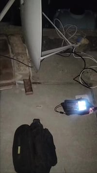 نصب ستلايت نجيك للباب بيتك  اضهار اشاره فول ٩٠ ٪ 07705725618