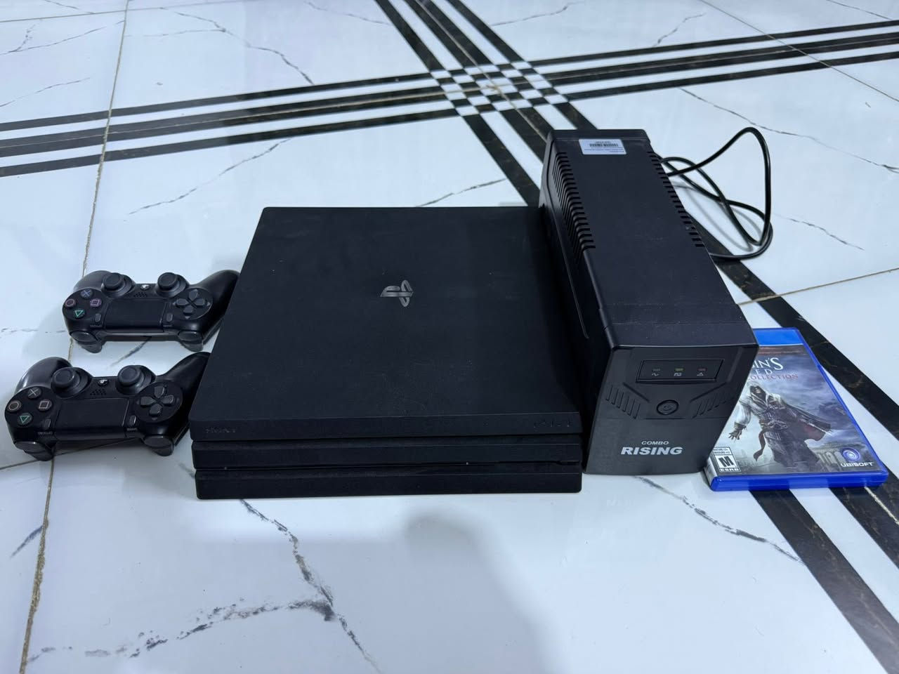 ps4 pro
سلام عليكم بلي 4 برو نظيف كلش شبه جديد
ذاكرتة 1 تيرا ويا يدات ثنين وقرص اساسنز وups جديد ايضا وبي ضمان
السعر 374 الف فقط


**إذا كنت صاحب هذا الإعلان وتريد حذفه لأي سبب، رجاءا أرسل رسالة إلى الدعم الفني**
