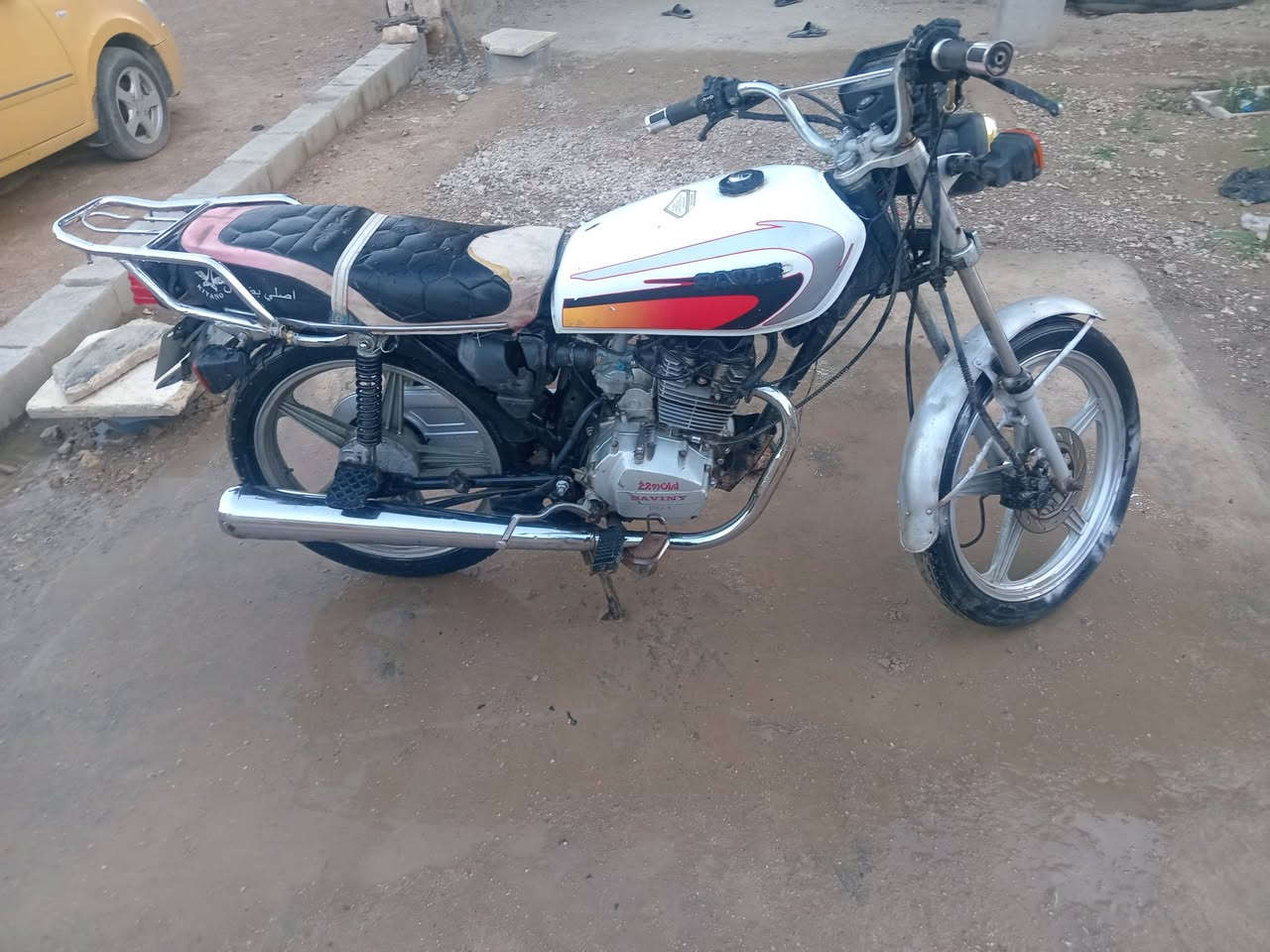 سلام عليكم دراجه للبيع موديل 2019 مكان مقابيل النفوس الاستفسار ***********
