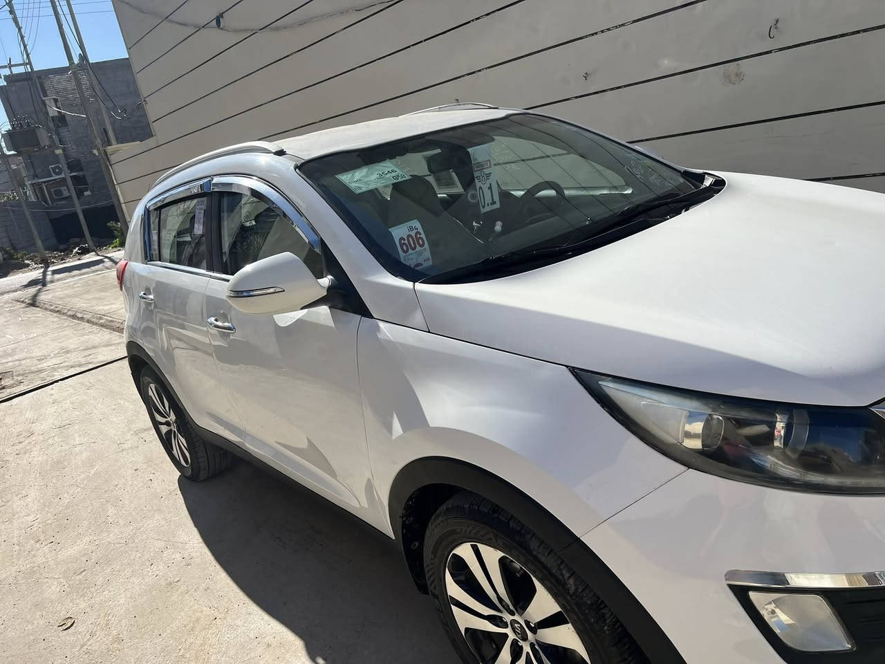 كيا سبورتج 2012 خليجي مكفوله من الصبغ والضرر فقط شبر بل صندوق بارد مري شفط ويل كروم مكينه 2000دوش شرط مكينه وكير وتخم تايرات وصدر امامي خلفي كله جديد تحويل ثاني يوم 
‏‪السعر 143 وبيها مجال بسيط كلش 
عنوان ديالى بعقوبه المركز 
سونار مرفق بالمنشور
رقم ***********
