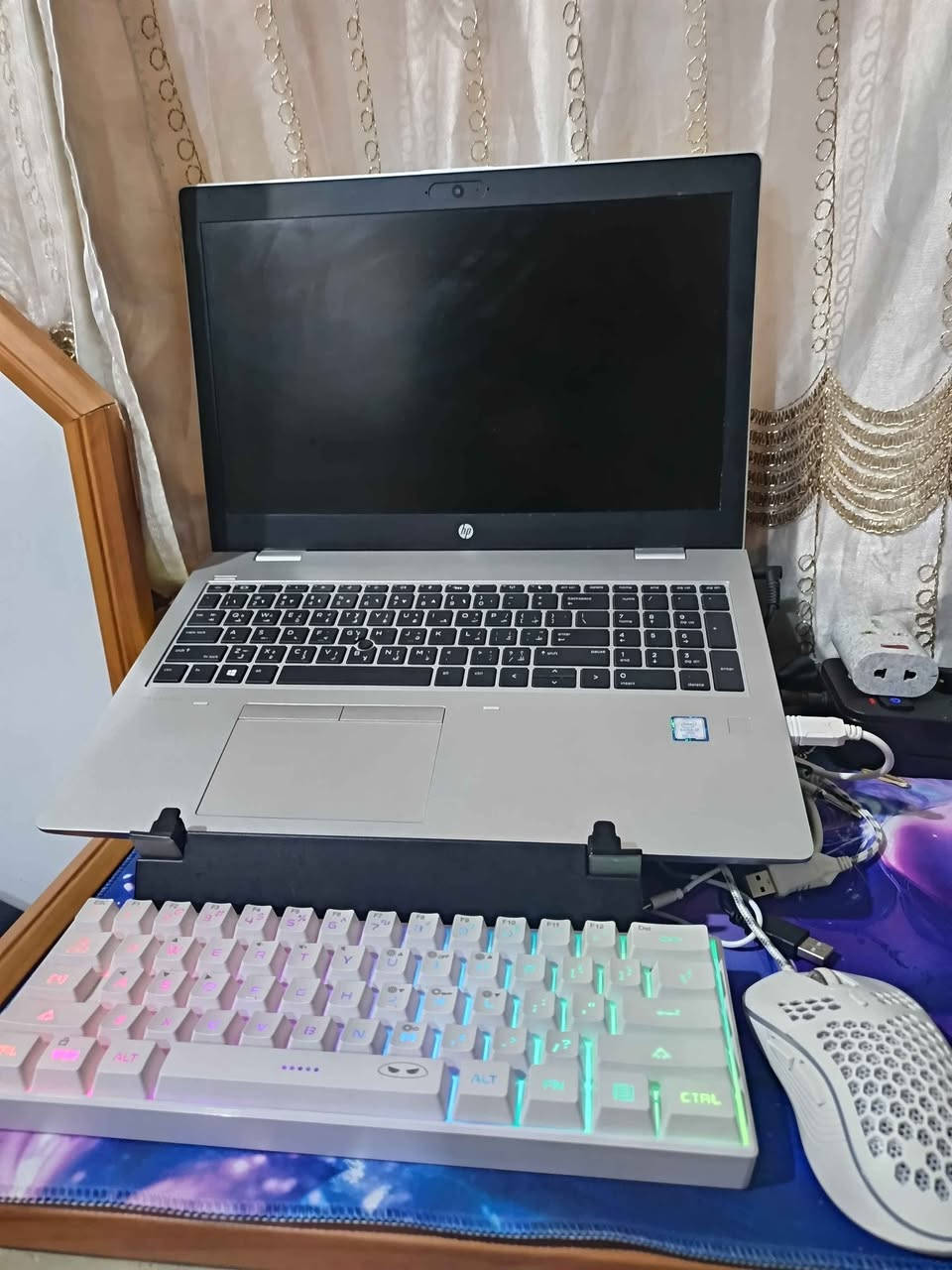 لابتوب للبيع HP
Intel Core i7 موصفات
الجيل الثامن
كرت شاشة خارجي 2gb
رام 16
حجم الشاشة 15
ssd 500 هارد
كيبورد ضوئي
الملحقات كارتون وشاحنة بلادي
العنوان كركوك /قرية تركلان قرب فلكة تكريت 
رقم الهاتف/*********** كركوك, العراق
