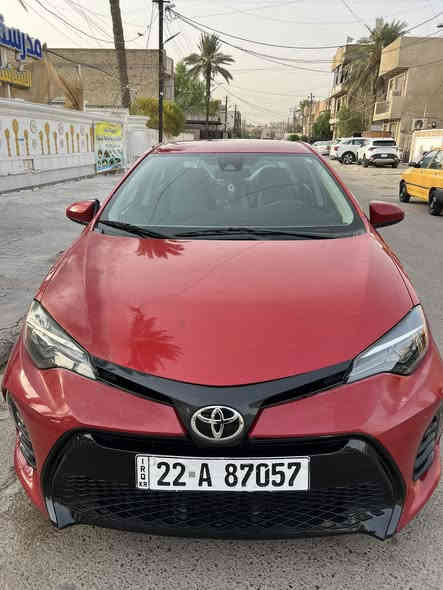 للبيع كورلا موديل 2018 رقم أربيل السيارة خير من الله السعر 145 وبيها مجال 
مواصفات  LE  
شاشه 
تحكم استيرن 
كامره 
رادار 
حادثها الجاملغ الامامي الايمن مبدل بلادي بدون ايرباك وبيها ربع البنيد من اليمين بدون يرباك 

مكان السياره بغداد الصليخ /  ***********
