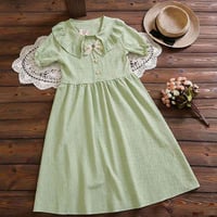 فستان بناتي • كريشة • مقاسات ٦-١٦