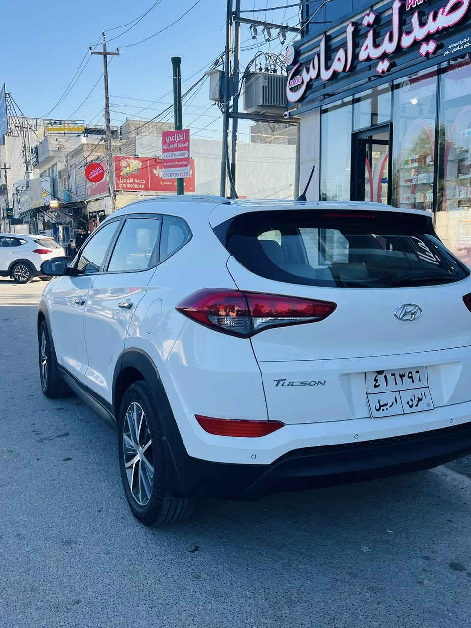 توسان 2018 خليجي سياره جديده كفاله عامه
شاشه كامره حساس تحكمات محرك 2000 
بيه بارد كلش قليل اقل شبر

سياره كلش حلو ومال بيت اي نقص مابيه 
 ماشيه  80 كيلو متر سياره بيع فقط 

عنوان سياره نجف 
الاستفسار 
***********
