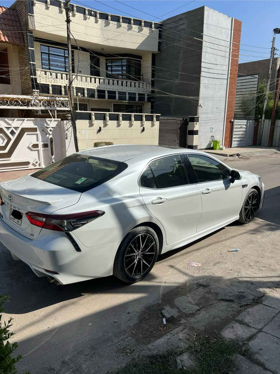 السلام عليكم للبيع كامري خليجي  2022 SE شركة ساز بانزين رقم بغداد بصمة فتحة رادارات مراية قلاب بردة خلفية كشن كهرباء   سايد بريك بصمة    تبريد قطعتين ماشية 39.000 بيها صبغ شبر بالدعامية الامامية مثل ما موضح بالصور ***********
