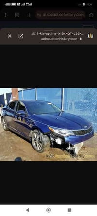 اوبتيما S 2019 السياره فول ما عدة الفتحه دبل كزوز بك لايت مسطرة لد 077...