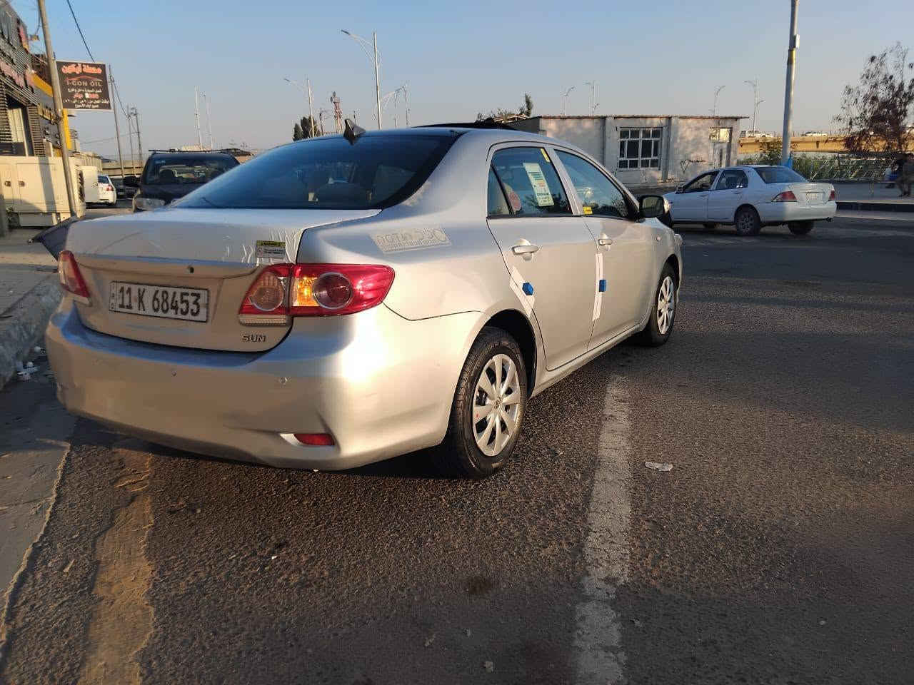 سلام عليكم من رخصت لادمن المحترم
للبيع كورلا 2011 خليجي رقم بغداد باسمي
بيها صبغ 3 قطع سياره جاهزه كير مكفول محرك مكفول 
لاتنقيص لا بخار تخم تاير سياره جديده مابيها اي نقص صبغ بدون دواخل وبعد احلا من صور مال جناي سياره 
مكاني الفلوجه 
للستفسار ***********
***********
السعر 92 وبيها مجال
