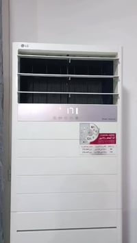 "اليوم عدنا تجربة عملية لتنصيب سبلت عمودي من شركة LG بقدرة 3 طن وبتقني...