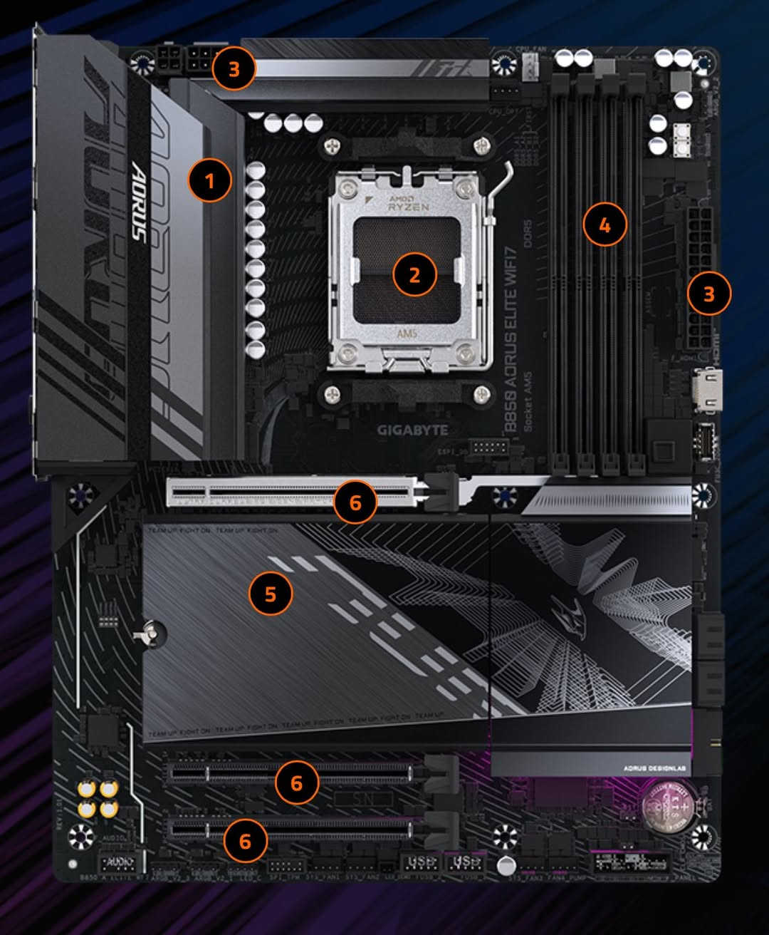 GIGABYTE B850 AORUS Elite WIFI7 AMD AM5 ATX Motherboard
جديد وغير مستخدم
يدعم أقوى المعالجات مثل Ryzen 9 9950
يدعم رامات DDR5
يدعم واي فاي 7 وبلوتوث فائق السرعة
ستجد المزيد من دعمات
سعرە 250000


**إذا كنت صاحب هذا الإعلان وتريد حذفه لأي سبب، رجاءا أرسل رسالة إلى الدعم الفني**