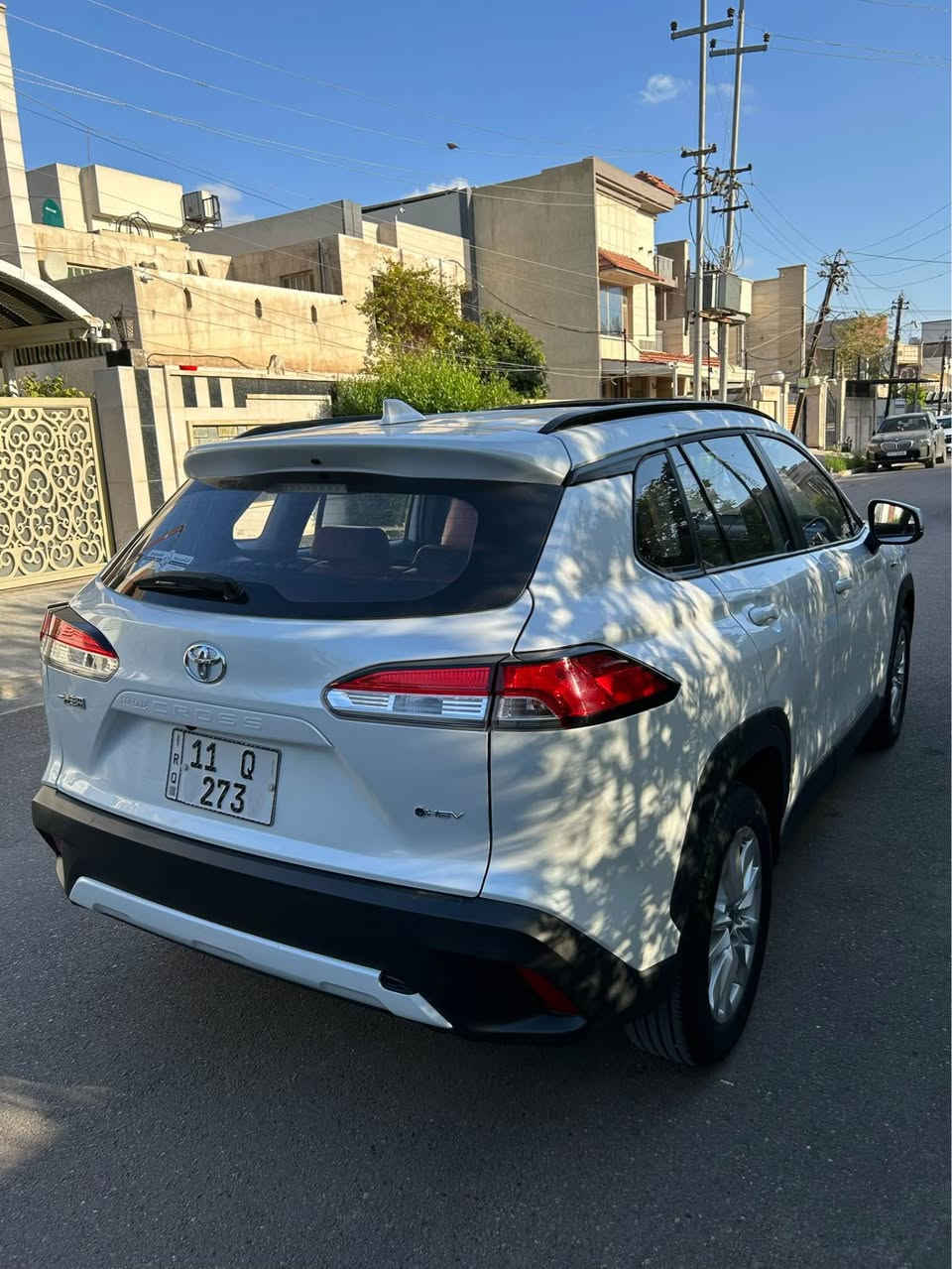 كورلا كروس 
2024 
هايبرد وبانزين 
تجميع الصين 
ماشية 37 
بيها اربع رصعات تقريبا 
بس مكفوله من الصبغ والفتح والتبديل والكير والمحرك 
السيارة نطيفة كلش 

 السعر 162$ وبيها مجال بسيط 
مكان السيارة بغداد حي الجامعة 
للاستفسار 
*********** بغداد, العراق
