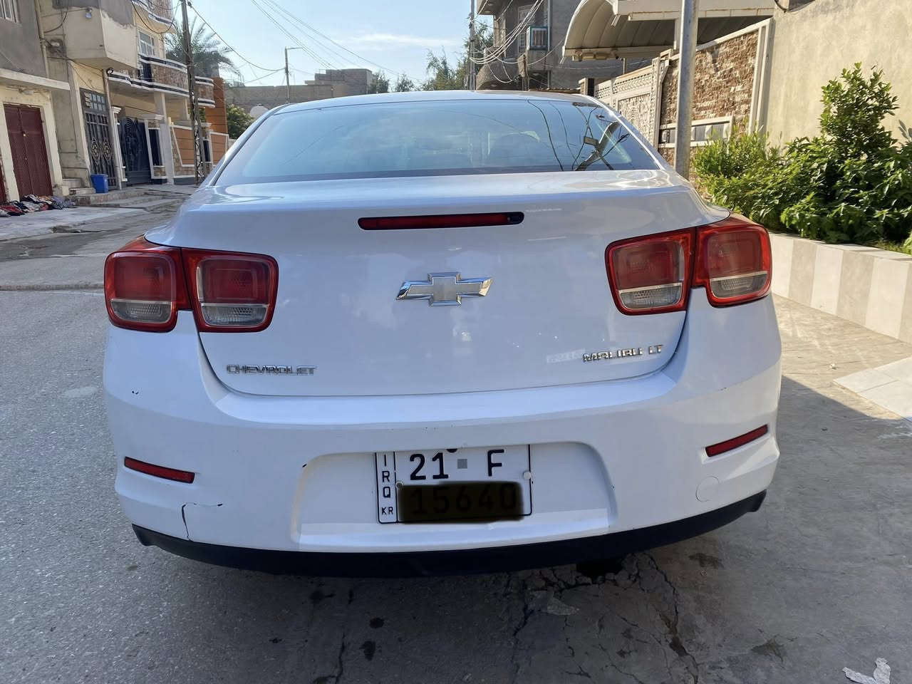 سلام عليكم 
ماليبو 2013 خليجي 
رقم سليمانية الجديد
جاهزة السيارة ادامه كاملة 
بيها بارد باب خلف السكن والدوسة الي جوه باب السكن ثنينهن موجودات بالصور 
مكانها ديالى بعقوبة 
بأسمي السيارة 
السعر 108 وبيها مجال
***********
