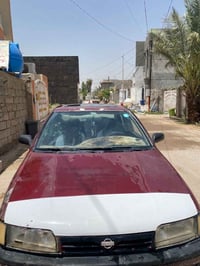شباب عندي سياره نيسان موديل 92 كير محرك خير من الله سيارة كير  اوتومات...