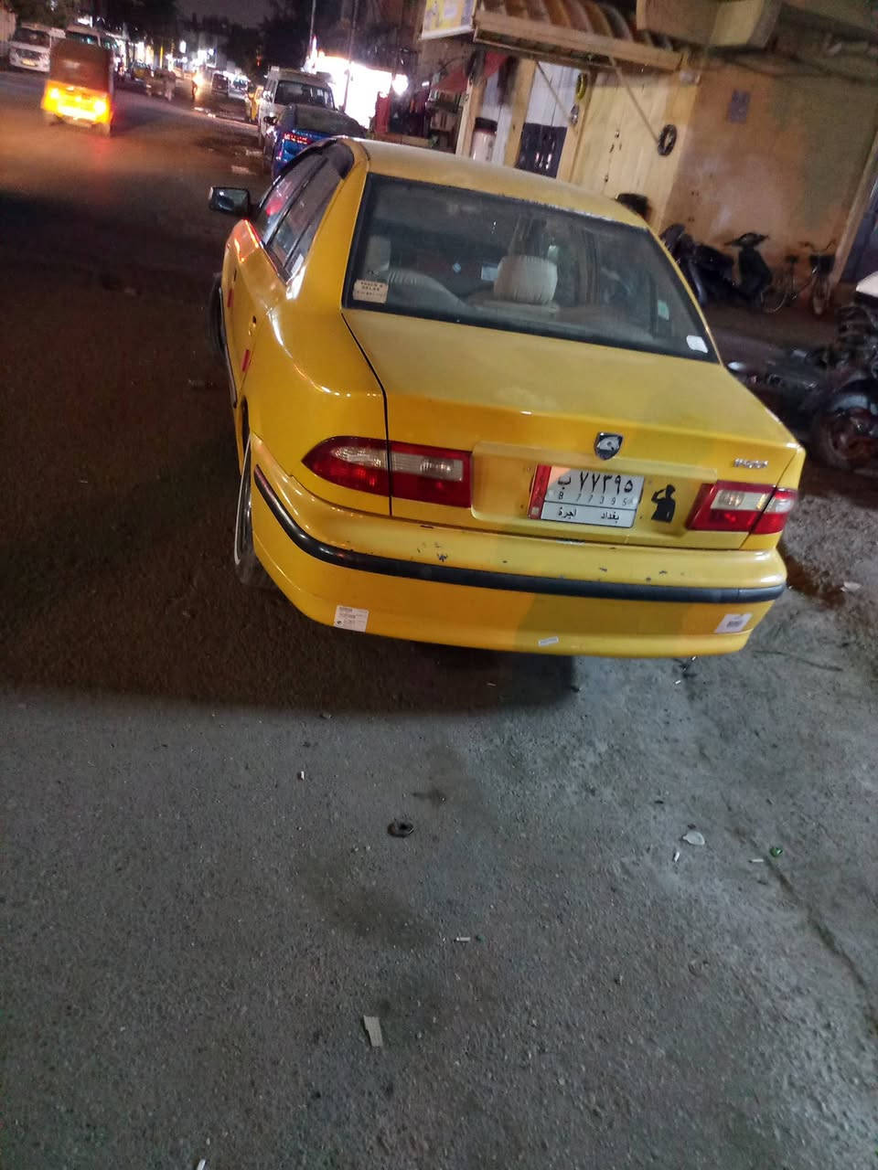 سلام عليكم سياره للبيع سمند موديل 2012
مكينه وكير مكفوله هيئه وغرامات مصفره 
***********
سعره ..24 
مكان رحمانيه الجعيفر
