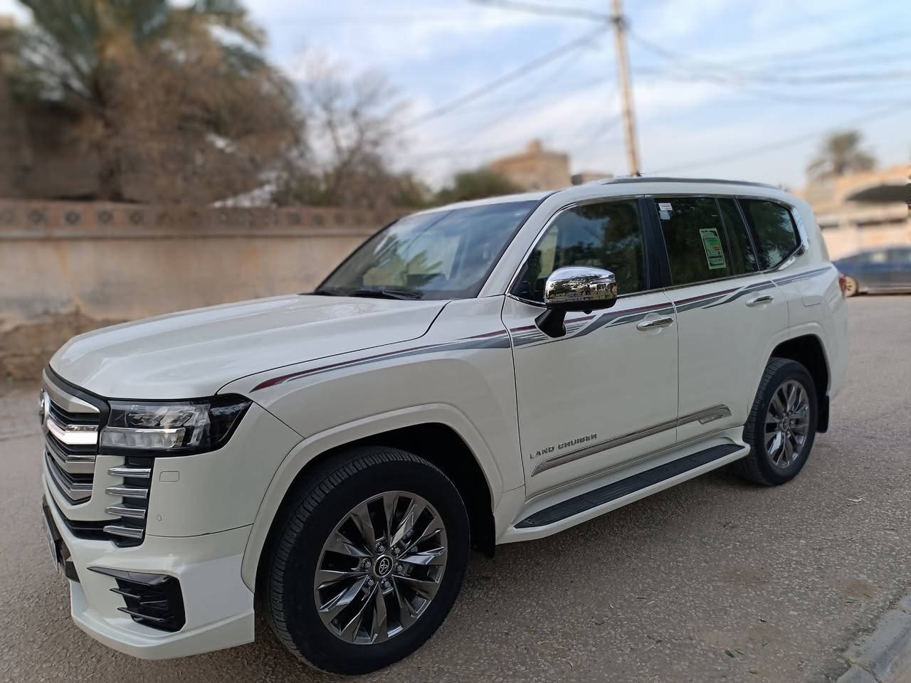 لاندكروزGXRلمتدد
موديل 24 

فول مواصفات 

كشن حار بارد

كامرات 360

خمس بصمات 

لد نهاري 

كراسي امامي كهرباء 3دكم

كشنات جلد

3شاشات تطبيق 

شاشه كبيره

تنفس طبيعي 4000

جنطه شفط 

اربع بيبان شفط 

كتلوكات الشركة والسماعات 

ماشيه 30الف

كاعيات الشركة مامشدوده 

رقم اربيل مميز 

بسم شركه تحويل وكاله 

سياره كفاله عامه بوضع الوكالة 

السعر 695وبيها مجال بصيط 

مكاني النجف الاشرف 

***********
