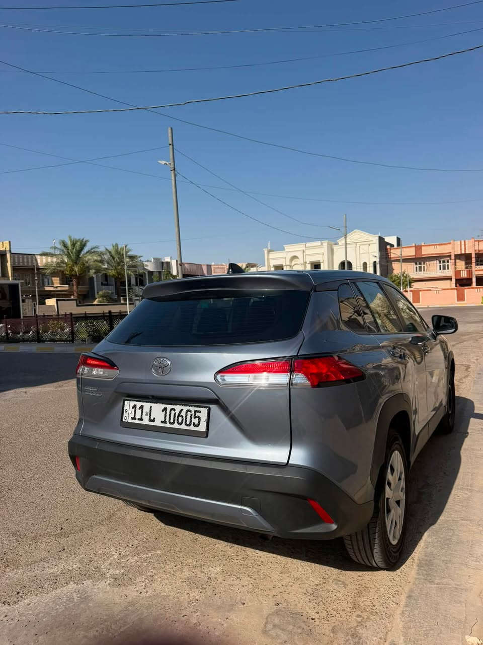 تويوتا كورلا كروس - Toyota
corolla cross
رقم بغداد باسمي
وارد امريكي بانزين فقط
الموديل : 2023 لون رصاصي 
فئة le
حادثها جاملغ عكس السايق وطرف البنيد
المسافة المقطوعة : 52 الف ميل
حجم المحرك : 2.0L بانزين فقط
داخل ابيض 
رادر امامي خلفي جانبي
شاشة كبيرة ابل كار + كروز سرعه
هاند بريك كهرباء
السعر 160 بيها مجال قليل
***********
